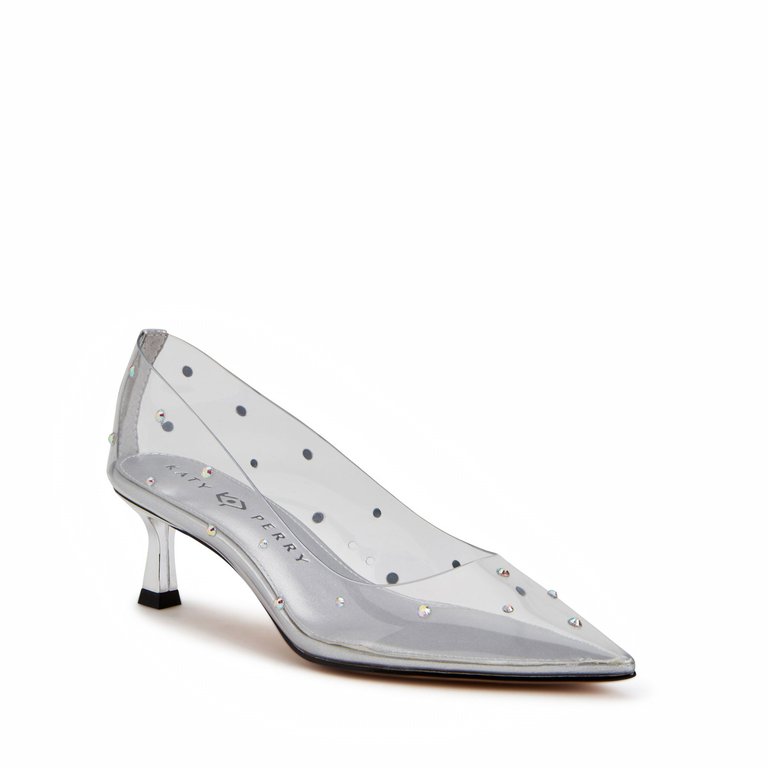 The Golden Studded Pump - Iridescent - Iridescent