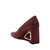 Hollow Wedge Pump Heel - Cranberry