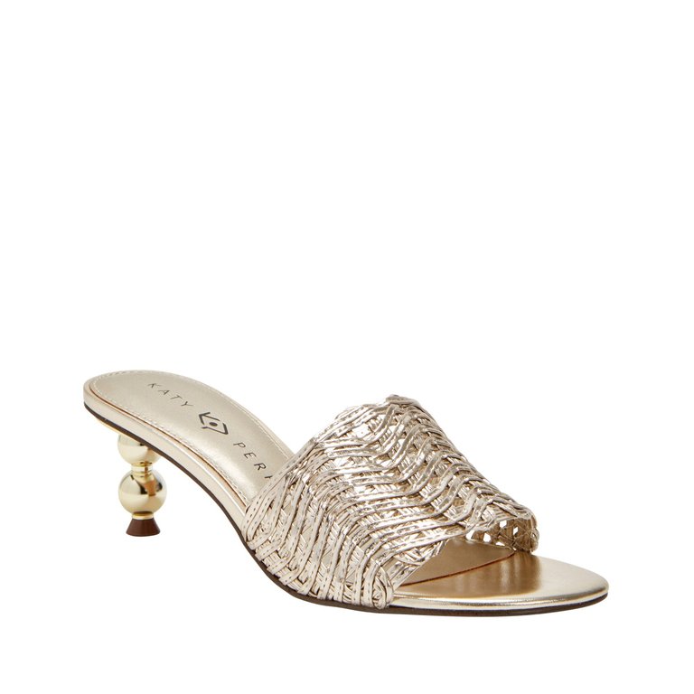 The Beed Too Zig Zag  Sandal - Gold