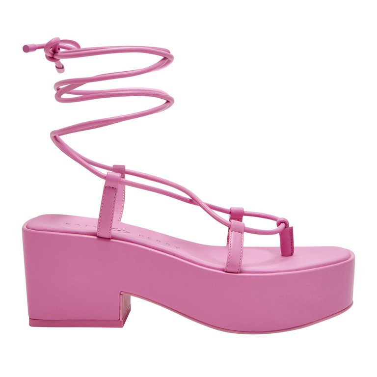 The Busy Bee Lace up Sandal - Wild Rose - Wild Rose