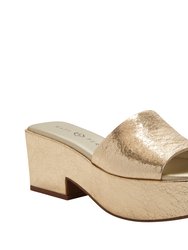 The Busy Bee Slip-On - Gold - Gold