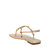 The Camie Gemstone Sandal - Gold