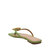 The Camie Shell Sandal - Jade Green