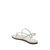 The Claire Sandal - Optic White