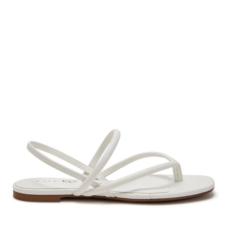 The Claire Sandal - Optic White - Optic White