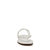 The Claire Sandal - Optic White