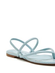 The Claire Sandal - Tranquil Blue