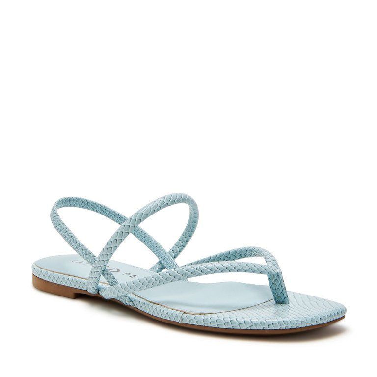 The Claire Sandal - Tranquil Blue