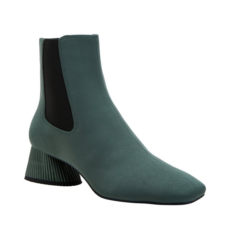 The Clarra Bootie - Sage Leaf