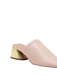 The Clarra Slipon Sandal - Pink Clay - Pink Clay