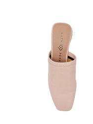 The Clarra Slipon Sandal - Pink Clay