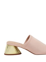 The Clarra Slipon Sandal - Pink Clay