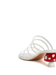 The Cremini Sandal - Optic White