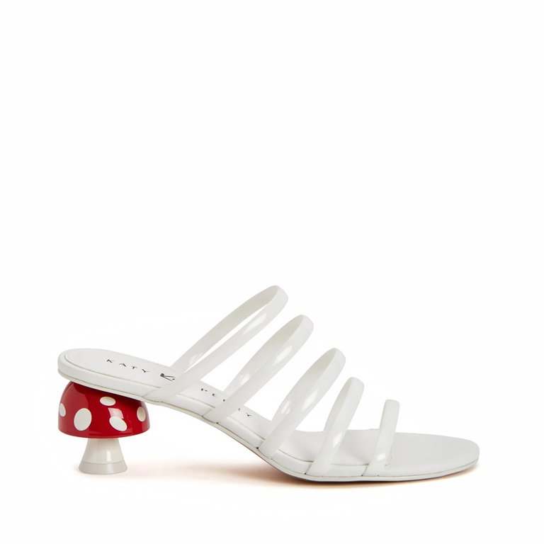 The Cremini Sandal - Optic White