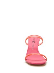 The Curlie Sandal - Curler Pink