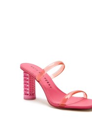 The Curlie Sandal - Curler Pink