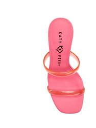 The Curlie Sandal - Curler Pink