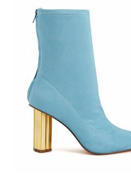 The Dellilah High Bootie - Arctic Blue