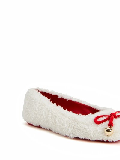Katy Perry The Evie Christmas Flat - Off White/True Red product