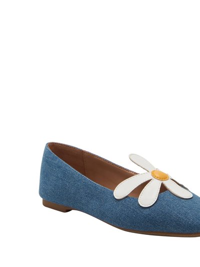 Katy Perry The Evie Daisy Flat - Blue Denim product