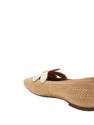 The Evie Daisy Flat - Natural