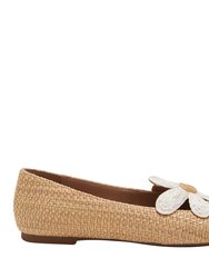 The Evie Daisy Flat - Natural
