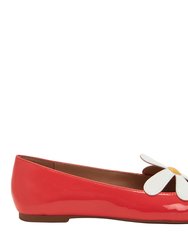 The Evie Daisy Flat - Radint Red