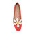 The Evie Daisy Flat - Radint Red