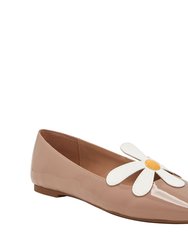 The Evie Daisy Flat - True Taupe - True Taupe