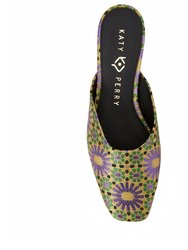 The Evie Mule - Violet Multi