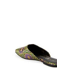 The Evie Mule - Violet Multi