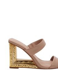 The Framing Wedge Two Band - True Taupe - True Taupe