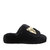 The Fuzzy Bow Slide - Black - Black