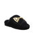 The Fuzzy Bow Slide - Black