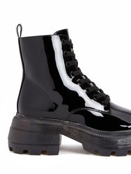 The Geli® Combat Boot - Black - Black