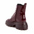 The Geli Combat Boot - Burgundy