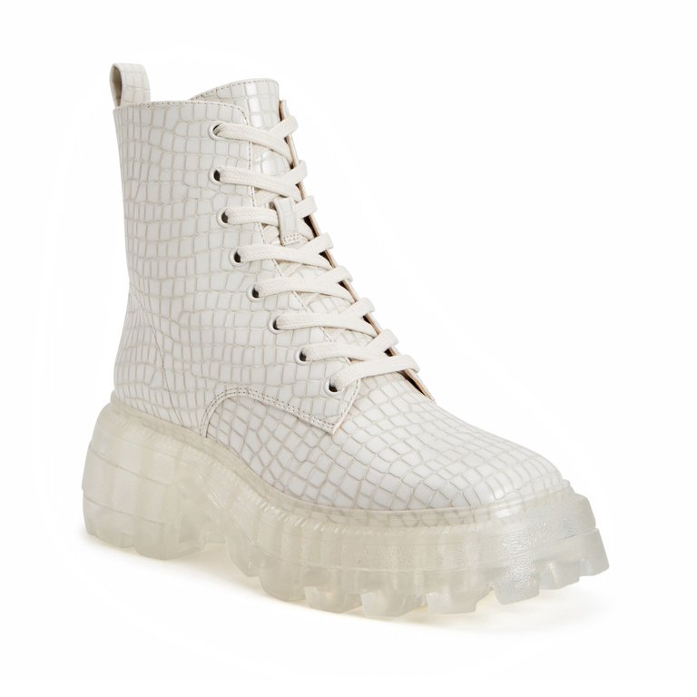 The Geli Combat Boot - Cotton - Cotton