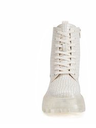 The Geli Combat Boot - Cotton