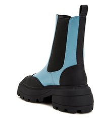 The Geli® Combat Boot - Tranquil Blue