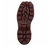 The Geli Combat Croco Emboss Boot - Burgundy