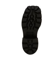 The Geli Combat Loafer - Black