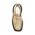 The Geli Combat Loafer - Champagne