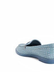 The Geli Loafer - Arctic Blue