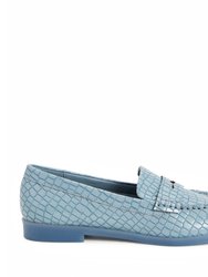 The Geli Loafer - Arctic Blue - Arctic Blue