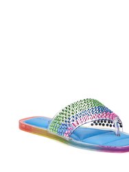The Geli® Slide Thong - Rainbow