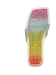 The Geli® Slide Thong - Rainbow