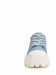 The Geli Solid Sneaker - Arctic Blue