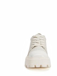 The Geli Solid Sneaker - Cotton