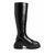 The Geli Solid Tall Boot - Black