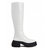 The Geli Solid Tall Boot - Optic White
